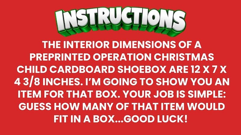 How Many Will Fit in the Box?